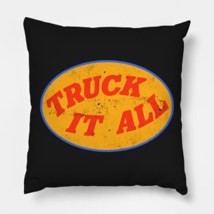 TRUCK IT ALL! Jerry Reed Trucker Patch Pillow