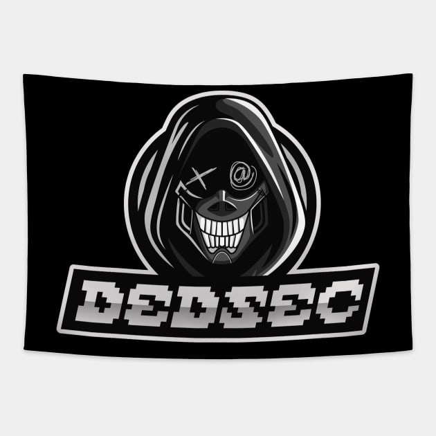 DEDSEC - HACKER - Watch Dogs Tapestry by Cyber Club Tees