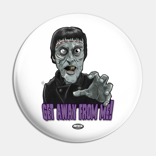 Frankenstein's Monster (Lee) Pin by AndysocialIndustries