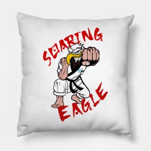 Soaring Eagle Punch Pillow