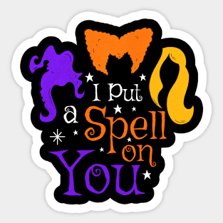 I'll put a spell on you Sticker for Sale by GeekletShop