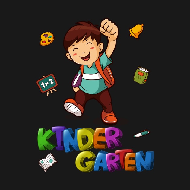 I'm Ready To Crush Kindergarten T-Shirt Boy Tee by Trendy_Designs