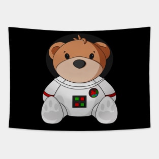 Astronaut Teddy Bear Tapestry