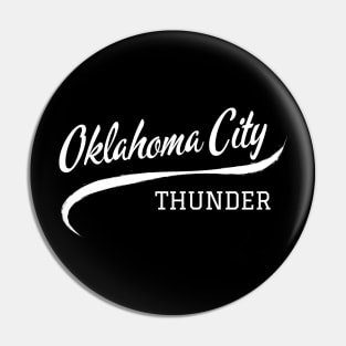 Thunder Retro Pin