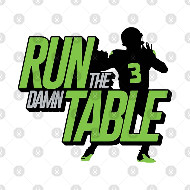 RUN THE DUMN  TABLE by wc1one