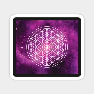 Flower of Life Galaxy Magnet