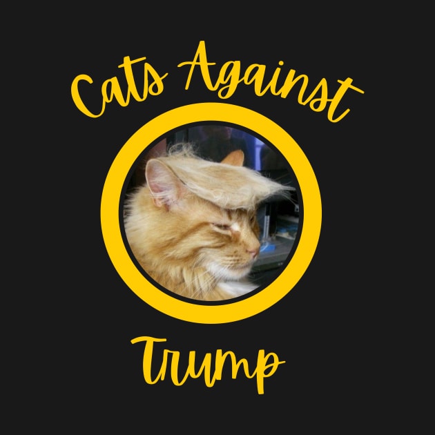 Funny Cats Anti-Trump - Cats Against Trump by mkhriesat