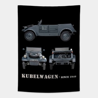 Kubelwagen Type 82 WWII Army Tapestry