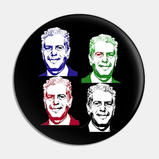 Anthony Bourdain composition Pin