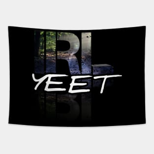 In Real Life Yeet - Teen Slang Tapestry