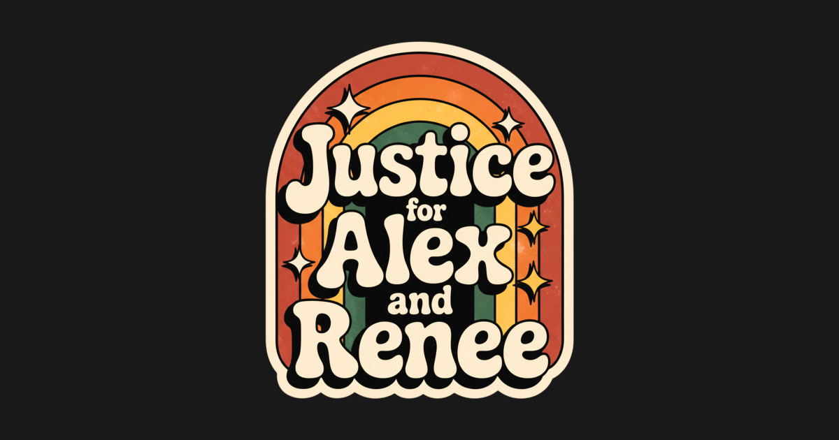 Justice for Alex & Renee Rainbow Retro - Be Pretti Good - T-Shirt ...