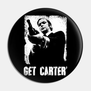 The Gritty World of Carter Get Retro Style Pin