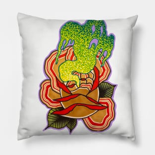 Spooky bloom Pillow