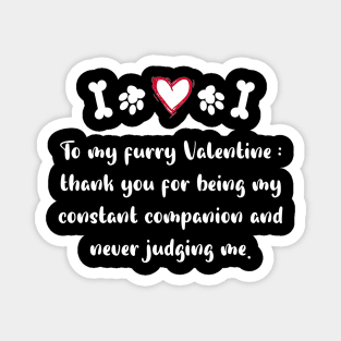 To my furry Valentine: thank you for being my constant companion and never judging me. Magnet