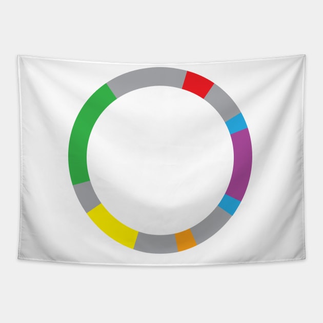 DNA Plasmid Molecular Biology Tapestry by Geektopia