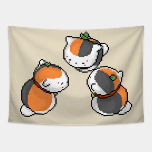 Baby Nyanko Pixel Art Tapestry