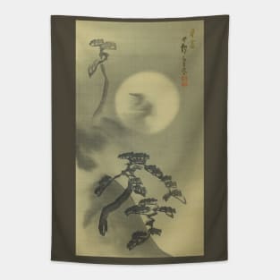 Moonlit Landscape Tapestry