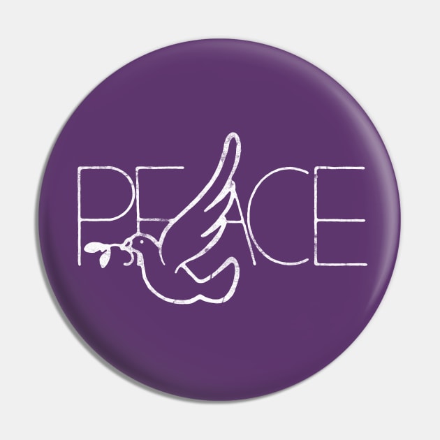 Peace \\ Retro 70s Font Design Pin by CultOfRomance