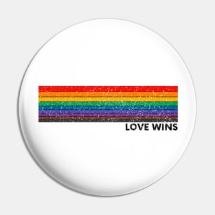 Uniting under the Rainbow Flag Pin