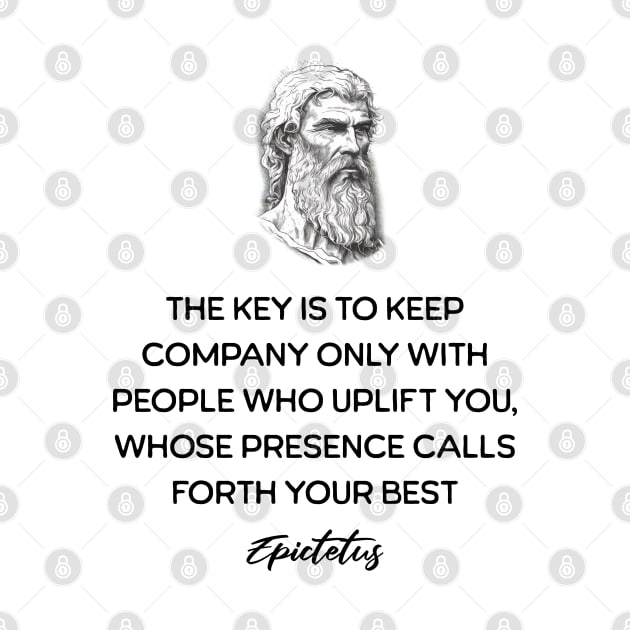 Epictetus Stoicism Quote by Stoic King