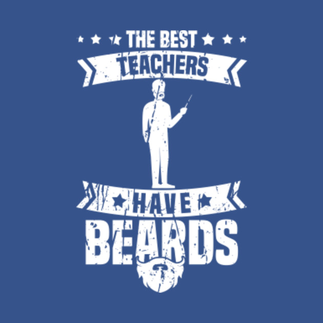 Discover Teacher College High School University - Bearded Professor - Teacher - T-Shirt