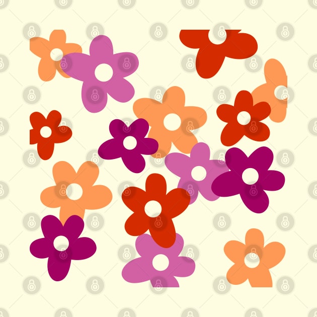 Lesbian Flower Pattern by Football from the Left