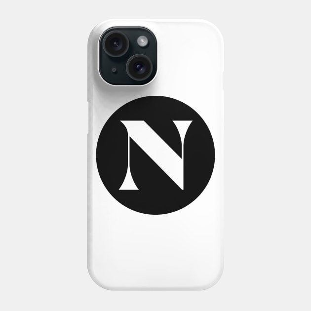 N (Letter Initial Monogram) Phone Case by n23tees