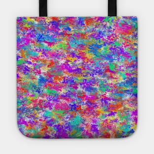 Colorful swirls Tote