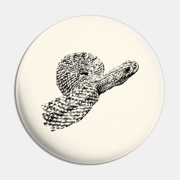 Uracoan rattlesnake Pin by Guardi