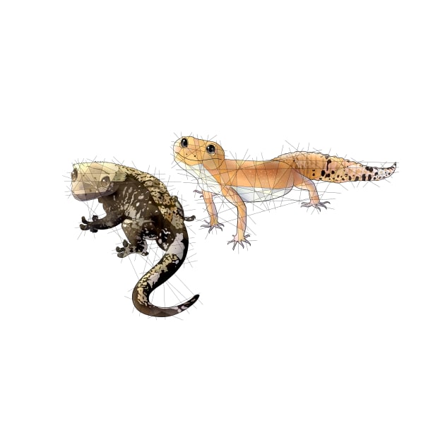 Geckos by Blacklightco