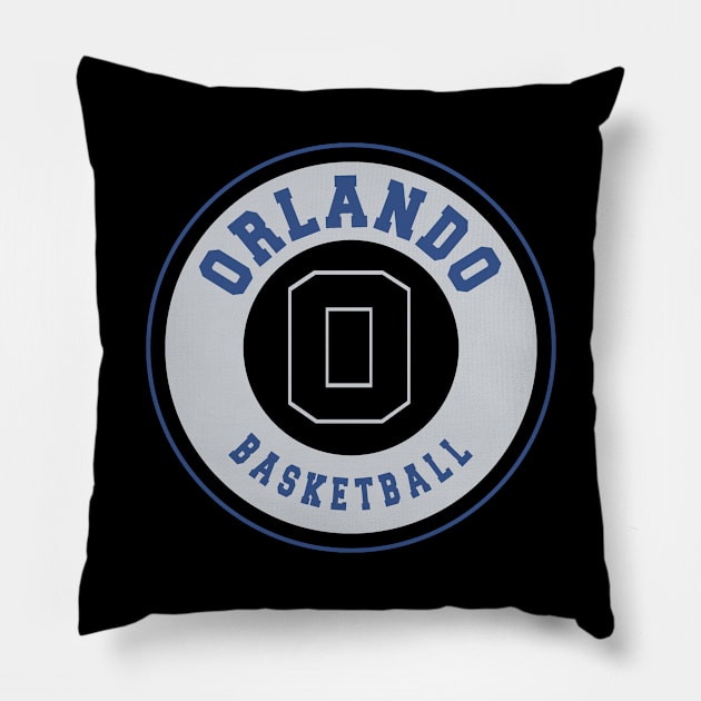 Orlando basketball Pillow by BVHstudio