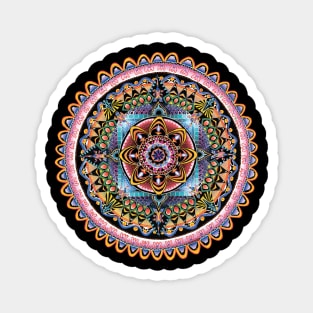 Cycles of Life Mandala Magnet