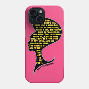 Phenomenal Woman Phone Case