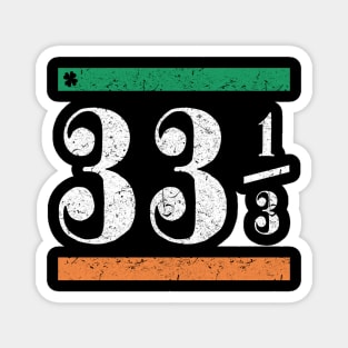 St Patrick's Day (33 1/3) Magnet