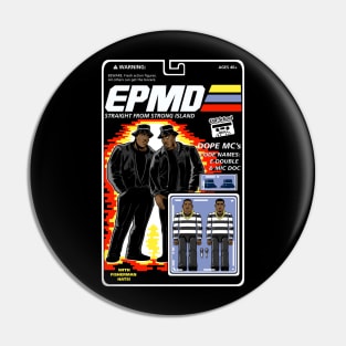 EPMD Action Figures Pin