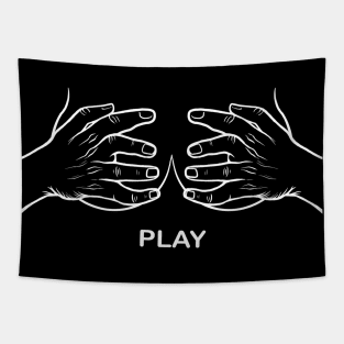 Play time,I love games, gamer,gaming Tapestry