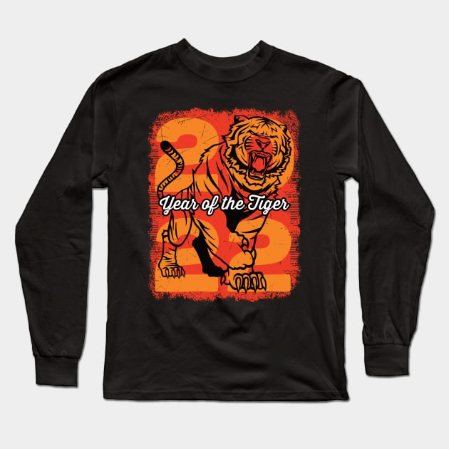 Year Of The Tiger Chinese Zodiac New Year 2022' Unisex Crewneck Sweatshirt