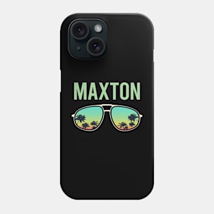 Cool Glasses - Maxton Name Phone Case