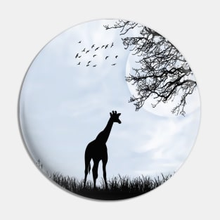 Giraffe In nature Pin