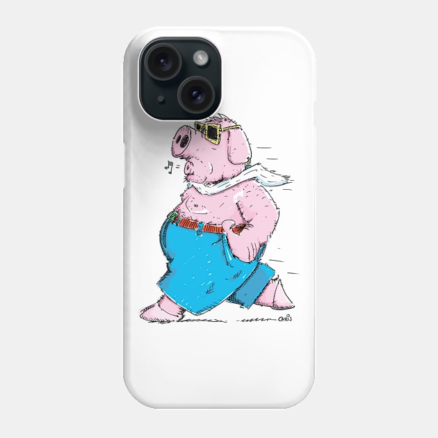 Elegant Pig Phone Case by schlag.art