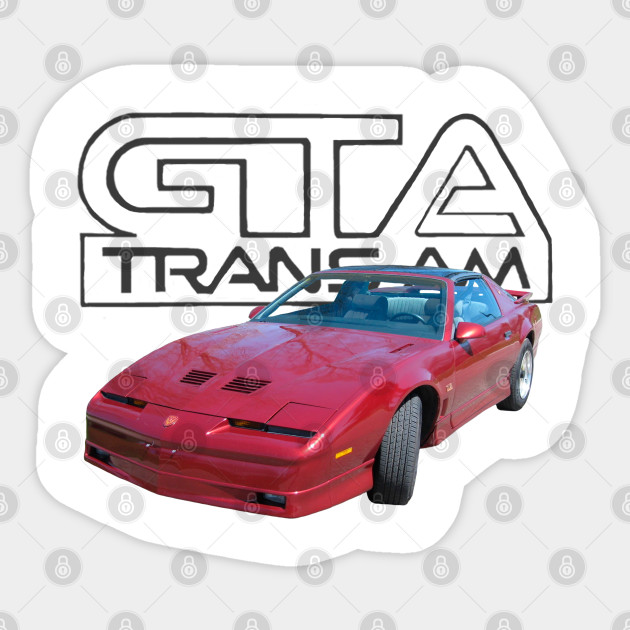 1989 Pontiac Firebird Trans AM GTA - 1989 Pontiac Firebird Trans Am Gta - Sticker