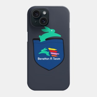 Benetton F1 Team Shield 80's Pocket Phone Case