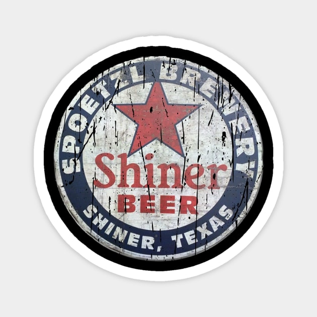 SHINER BEER Magnet by Cult Classics