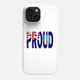 Montserrat Flag Designed in The Word Proud - Soca Mode Phone Case