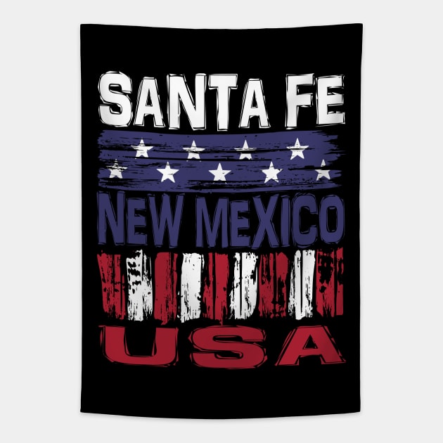 Santa Fe New Mexico USA T-Shirt Tapestry by Nerd_art