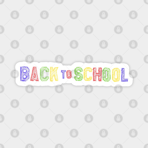 Back to School Magnet by gold package