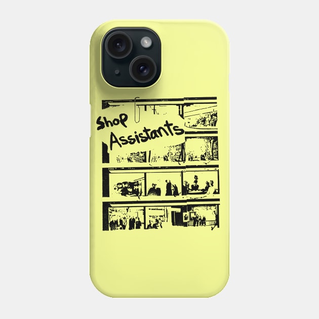 Shop Assistants / Indiepop Band Phone Case by CultOfRomance