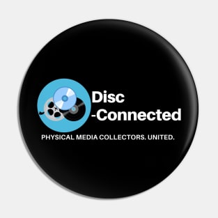 Disc Connected Logo Pin