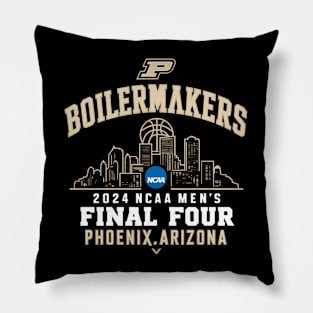 Purdue Boilermakers Final Four 2024 basketball city Pillow