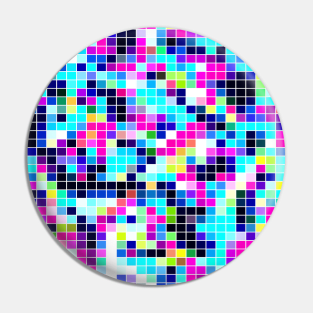 Colorful Mosaic Pin